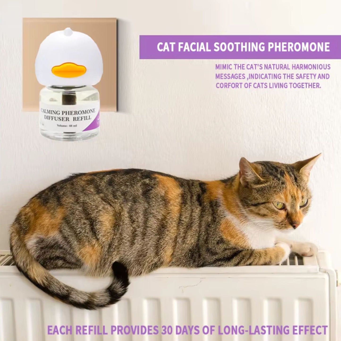 Wellness4Pet™ Cat Calming Pheromone Diffuser
